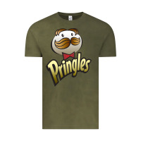 Vintage Olive pringles classic Vintage Tee - linhVisuals