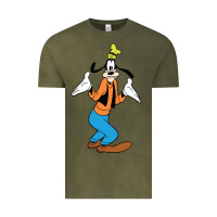 Vintage Olive goofy Vintage Tee - linhVisuals