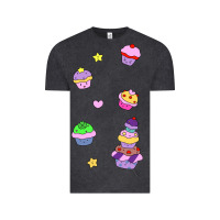 Vintage Black cupcakes! Vintage Tee - linhVisuals