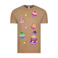 Vintage Coffee cupcakes! Vintage Tee - linhVisuals