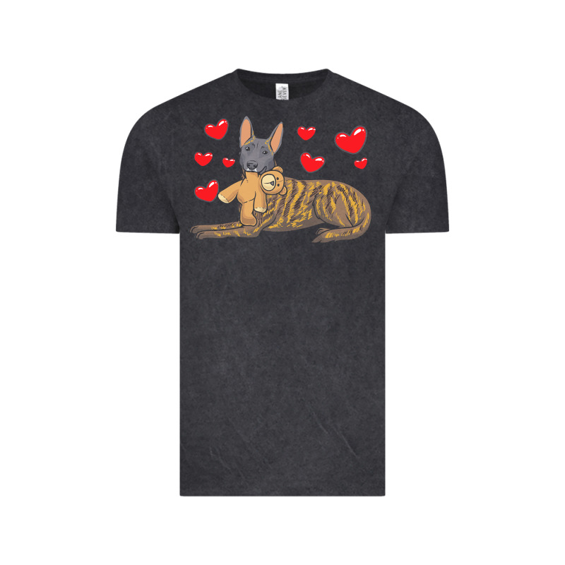 Dutch Shepherd Dog T  Shirt Dutch Shepherd Dog With Stuffed Animal And Vintage Tee by linhVisuals | Teevron