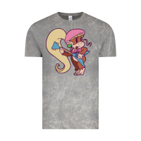 Cloud Rock cute guitarist dixie kong Vintage Tee - linhVisuals
