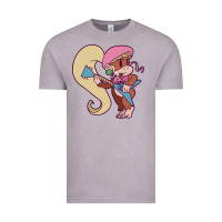 Vintage Zinc cute guitarist dixie kong Vintage Tee - linhVisuals