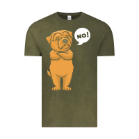 Vintage Olive norfolk terrier t  shirt stubborn norfolk terrier t  shirt Vintage Tee - linhVisuals