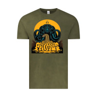 Vintage Olive PRIMUS Vintage Tee - linhVisuals