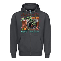 Smoke When Life Gets Blurry Adjust Your Focus Vintage Camera Zipper Hoodie - FaDigitalArtStudio