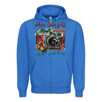 True Royal When Life Gets Blurry Adjust Your Focus Vintage Camera Zipper Hoodie - FaDigitalArtStudio