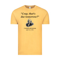 Vintage Mustard funny thomas jefferson usa history teacher student gift t shirt Vintage Tee - linhVisuals