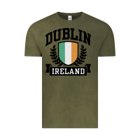 Vintage Olive dublin ireland Vintage Tee - linhVisuals