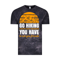 Cloud Black hiking t  shirt go hiking Vintage Tee - linhVisuals