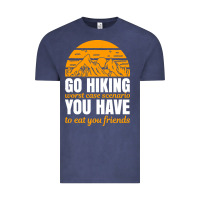Vintage Denim hiking t  shirt go hiking Vintage Tee - linhVisuals