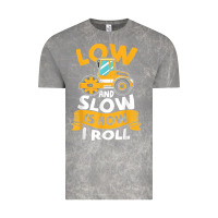 Cloud Rock asphalt paving operator quote low and slow is how i roll t shirt Vintage Tee - linhVisuals