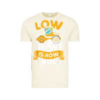 Vintage Arctic asphalt paving operator quote low and slow is how i roll t shirt Vintage Tee - linhVisuals