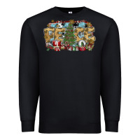 Black peace Premium Sweatshirt - SublimationCraftShop