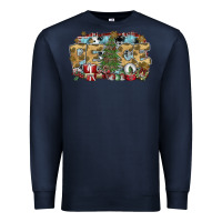 Navy peace Premium Sweatshirt - SublimationCraftShop