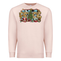 Pale Pink peace Premium Sweatshirt - SublimationCraftShop