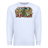 White peace Premium Sweatshirt - SublimationCraftShop