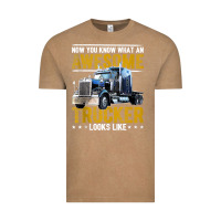 Vintage Coffee awesome trucker big rig semi trailer truck driver gift men tank top Vintage Tee - linhVisuals