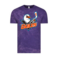 Cloud Purple san diego gulls Vintage Tee - linhVisuals