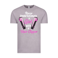 Vintage Zinc barber shirts for women   funny hairdresser barber t shirt Vintage Tee - linhVisuals