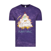 Cloud Purple purity ring müsïc Vintage Tee - linhVisuals
