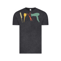 Vintage Black barber vintage hairdresser hairstylist cosmetologist t shirt Vintage Tee - linhVisuals