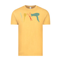 Vintage Mustard barber vintage hairdresser hairstylist cosmetologist t shirt Vintage Tee - linhVisuals