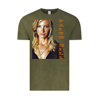Vintage Olive faith hill Vintage Tee - linhVisuals