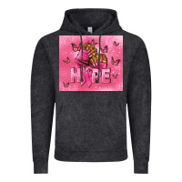 Vintage Black hope cancer nails Vintage Hoodie - NancyCooperArtShop