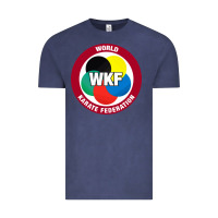 Vintage Denim #world karate federation Vintage Tee - linhVisuals
