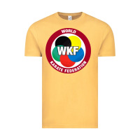 Vintage Mustard #world karate federation Vintage Tee - linhVisuals