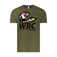 Vintage Olive #world boxing council Vintage Tee - linhVisuals