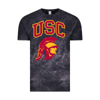 Cloud Black #usc Vintage Tee - linhVisuals
