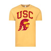 Vintage Mustard #usc Vintage Tee - linhVisuals