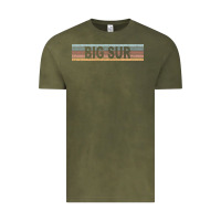 Vintage Olive big sur california ca usa retro sweatshirt Vintage Tee - linhVisuals