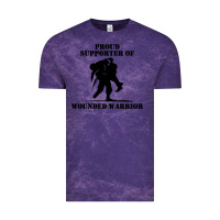 Cloud Purple wounded war Vintage Tee - linhVisuals