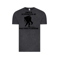 Vintage Black wounded war Vintage Tee - linhVisuals