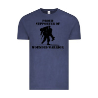 Vintage Denim wounded war Vintage Tee - linhVisuals