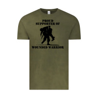 Vintage Olive wounded war Vintage Tee - linhVisuals