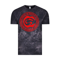 Cloud Black cartel de santa Vintage Tee - linhVisuals