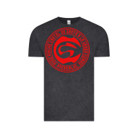 Vintage Black cartel de santa Vintage Tee - linhVisuals