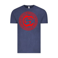 Vintage Denim cartel de santa Vintage Tee - linhVisuals