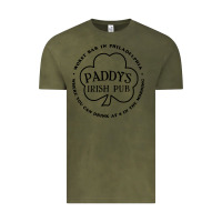 Vintage Olive paddys irish pub Vintage Tee - linhVisuals