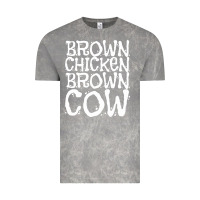 Cloud Rock brown chicken brown cow Vintage Tee - linhVisuals