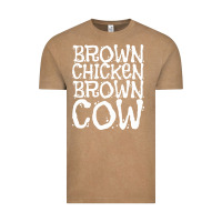 Vintage Coffee brown chicken brown cow Vintage Tee - linhVisuals