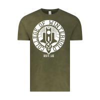Vintage Olive college of winterhold Vintage Tee - linhVisuals