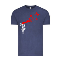 Vintage Denim banksy Vintage Tee - linhVisuals