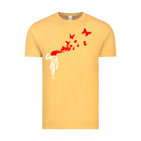Vintage Mustard banksy Vintage Tee - linhVisuals