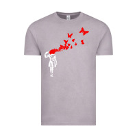 Vintage Zinc banksy Vintage Tee - linhVisuals