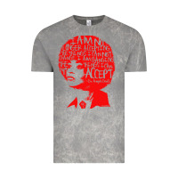 Cloud Rock angela davis political activist Vintage Tee - linhVisuals